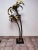 Vintage Brass Palm Lamp For Sale - Image 9 of 18