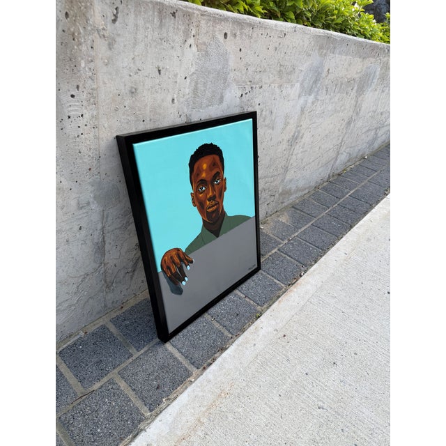 The Silent Guard, 2, Acrylic Painting on Canvas, 2026 For Sale - Image 9 of 9