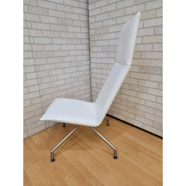 Modern Mikasa High Back Lounge Chairs by Davis Furniture - Set of 3 For Sale - Image 10 of 13