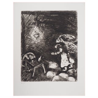 Marc Chagall, The Drunkard and His Wife, Original Engraving For Sale