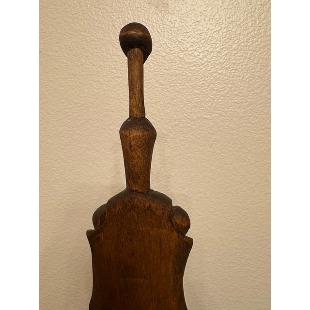 African Chieftain Ritual Stick From the Congo Region of Middle Africa. For Sale - Image 4 of 7