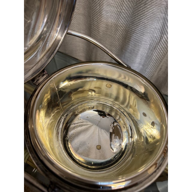 Midcentury Handled Ice Bucket For Sale In Miami - Image 6 of 6