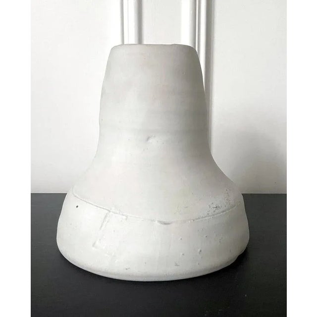 Sculptural Ceramic Funnel Vase by Robert Turner For Sale - Image 4 of 13