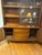 1950s Walnut China Cabinet For Sale - Image 13 of 15