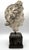 Grand Tour Late 20th Century Attila’s Classical Fragment Head Sculpture on Pedestal - Reproduction For Sale - Image 3 of 8