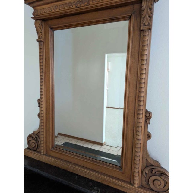 Wood Antique Victorian Sideboard For Sale - Image 7 of 9