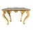 19th Century French Louis XV Style Giltwood Console Table With Marble Top For Sale - Image 5 of 18