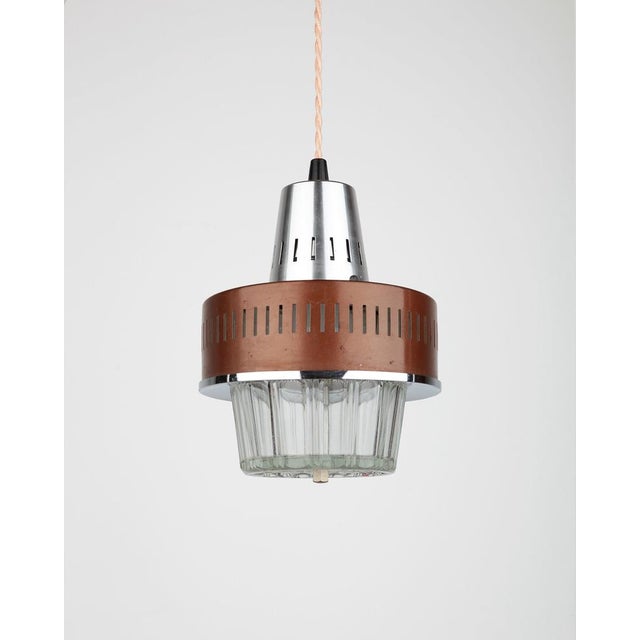 Mid-Century Modern Modernist Scandanavian Ceiling Light 1960s For Sale - Image 3 of 5
