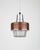 Mid-Century Modern Modernist Scandanavian Ceiling Light 1960s For Sale - Image 3 of 5