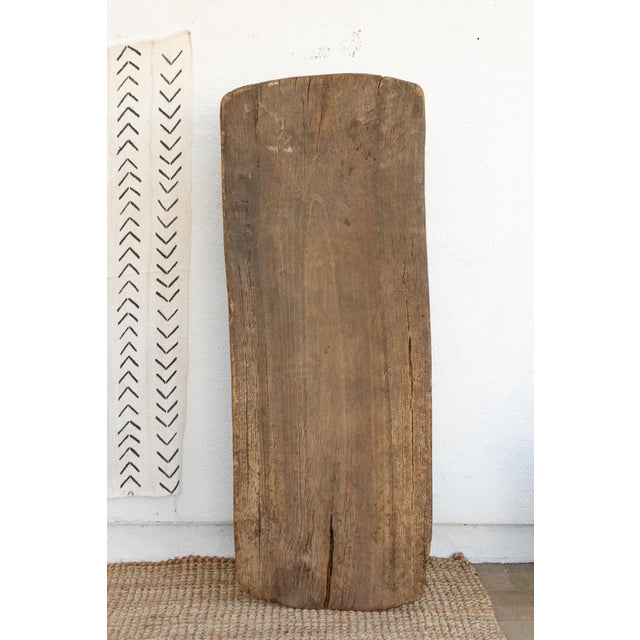 Old Oxidized Wood African Coffee Table For Sale - Image 9 of 10