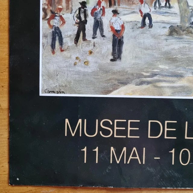 Camoin & St Tropez Exhibition Poster, 1991 For Sale - Image 4 of 7