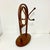 1940s Vintage Italian Boho Chic Bentwood Sticks and Ball Tabletop Mirror With Hat Rack, After Franco Albini For Sale - Image 14 of 16