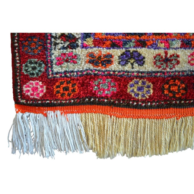 Shimmery Turkish Runner Rug. Hand-Knotted Tribal Extra Long Halway Rug Kitchen Decor - 2′9 × 13′8″ For Sale - Image 15 of 16