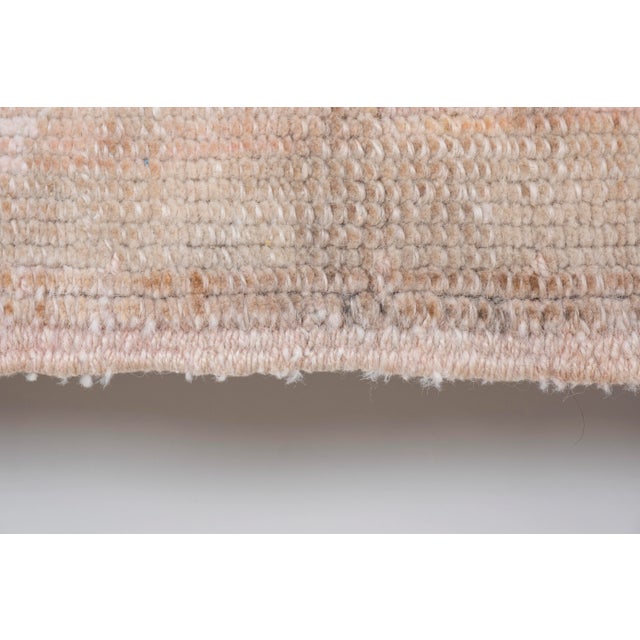 Colored Handwoven Large Entryway Carpet For Sale - Image 9 of 13