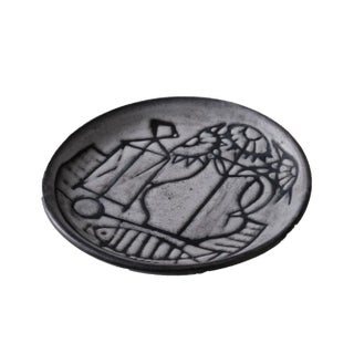 French Ceramic Bowl by Jacques Pouchain for Atelier Dieulefit, 1950s For Sale