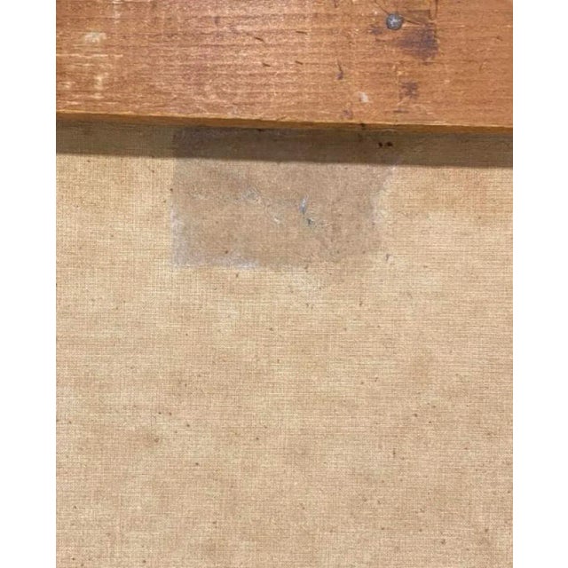 Raffaele Menster, Abstract Composition, 1962, Oil on Canvas For Sale - Image 7 of 9