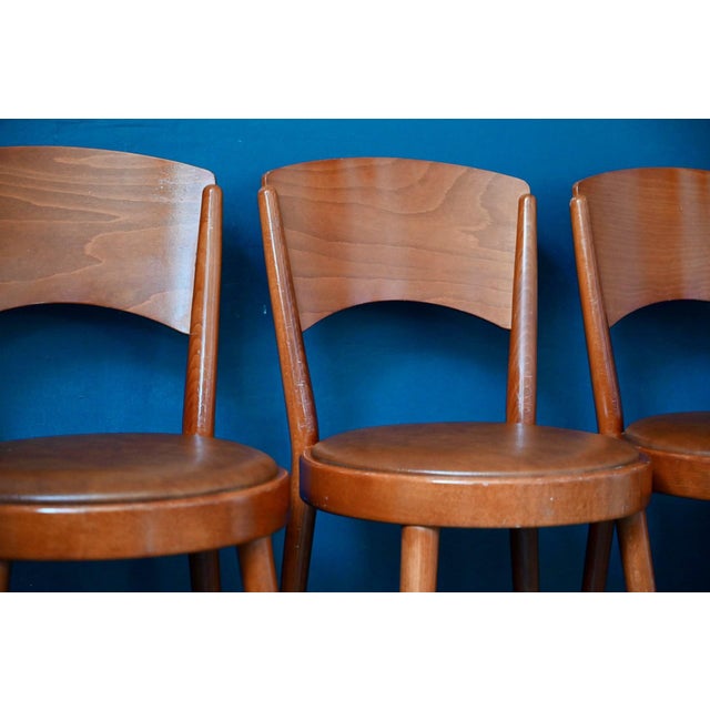 Italian Chairs Model 464 by Enzo Berti for Montina International, 1970s, Set of 4 For Sale - Image 4 of 18