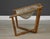 Mid-Century Modern 1970s Modern Oak Net Chair For Sale - Image 3 of 9