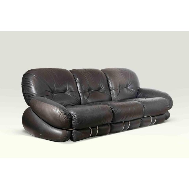 Vintage Space Age Okay Sofa Set by Adriano Piazzesi, 1970s, Set of 3 For Sale - Image 6 of 10