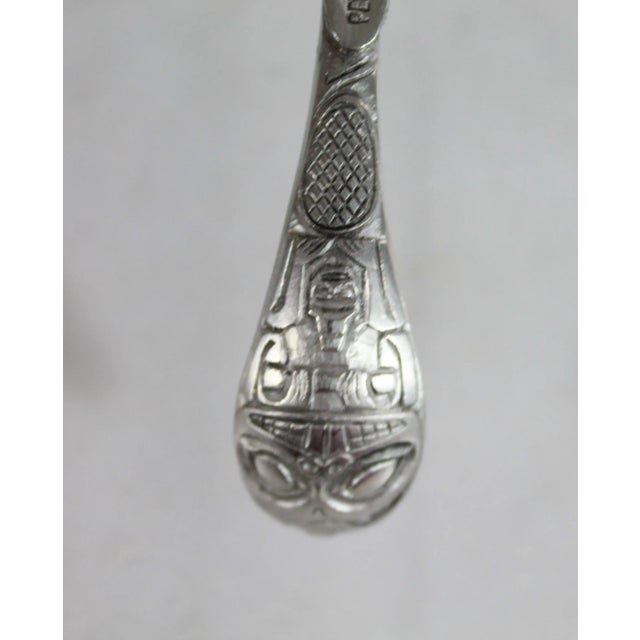 Boma Canada Fine Pewter Totem Spoon, Sugar or Jelly Jar For Sale - Image 9 of 12