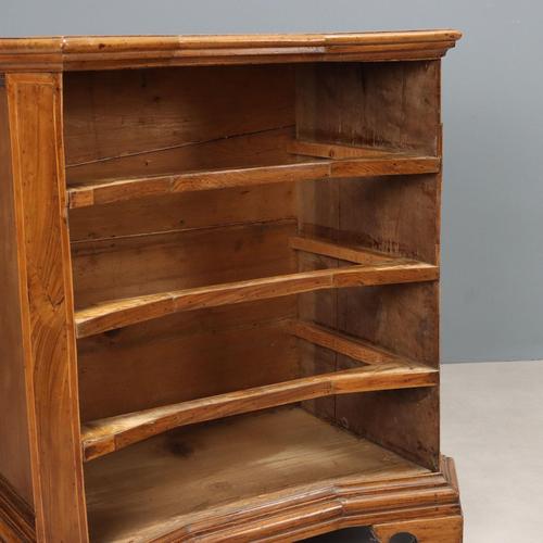 Baroque Walnut Bedside Table For Sale - Image 6 of 9