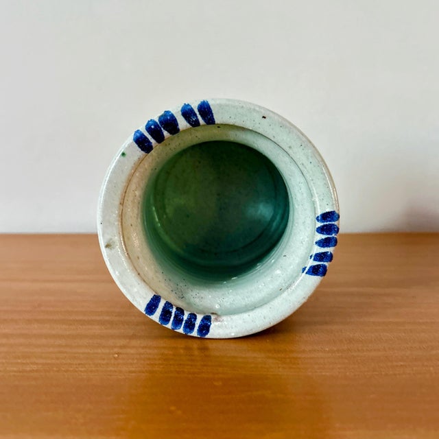 American American Folk Art Revival Crock For Sale - Image 3 of 6