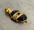 Victorian Gold Tone / Black Stone Victorian-Style Pendant For Sale - Image 3 of 3