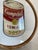 Re-Framed Andy Warhol Soup Can Lithograph on Linen in Round Oiled Wood Frame For Sale - Image 13 of 16