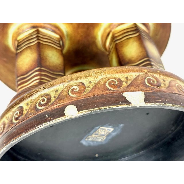 Ceramic French Empire Ceramic Centerpiece, 19th Century For Sale - Image 7 of 15