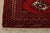 Turkmen Runner 2’9” X 9’3” Red Wool Vintage Tribal Hand-Knotted Oriental Rug For Sale - Image 9 of 12