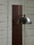 Metal Equo X Floor Lamp in Bent Iron with Stainless Steel and Travertine by D´ARK Atelier For Sale - Image 7 of 18