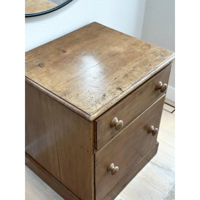 English Antique Pine Cabinet For Sale - Image 3 of 12