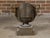 Metal English Regency Style Coal Burner Fireplace Urn Grate with Brass Volutes For Sale - Image 7 of 12