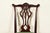 Thomasville Chippendale Carved Mahogany Dining Chairs, Set of Four For Sale In South Bend - Image 6 of 13