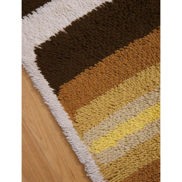 Mid-Century Modern German Rug from Schaeffler, 1970s For Sale - Image 4 of 9