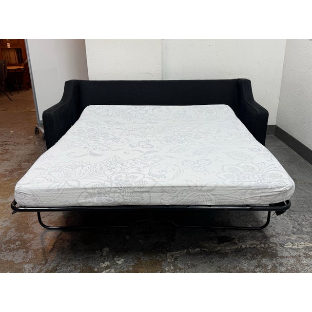 Queen Size West Elm Harris Sleeper Sofa For Sale - Image 12 of 12