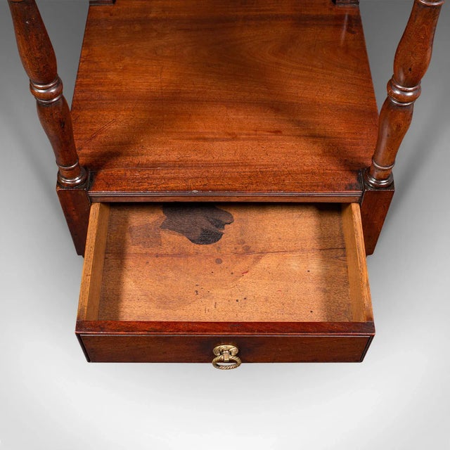 1800's English Antique 3 Tier Whatnot For Sale - Image 10 of 10