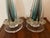 Mid-Century Modern Mid 20th Century Mid-Century Modern Italian Sommerso Murano Glass Fluted Table Lamps - A Pair For Sale - Image 3 of 10