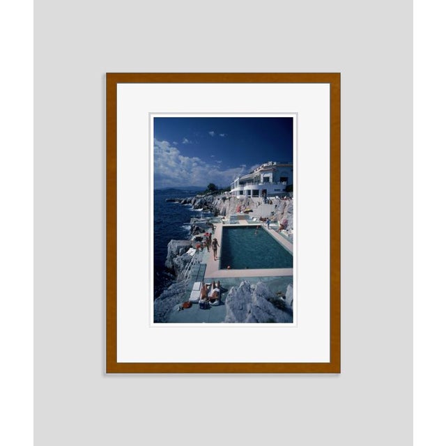 Modern Hotel Du Cap Eden-Roc 1976 by Slim Aarons Framed C-Print For Sale - Image 3 of 3