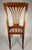 Late 19th Century 19th Century French Directoire Walnut Side Chair With Pierced Fan-Form Back For Sale - Image 5 of 7