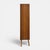Freestanding danish bookcase attributed to o. Bank larsen and produced in denmark during the 1960s. executed in rosewood...