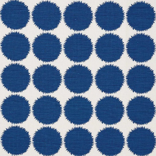 Sample - Schumacher X Studio Bon Fuzz Fabric in Navy For Sale