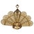 French Folding Brass Fire Screen, 1930 For Sale - Image 6 of 6
