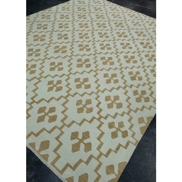 Turkish Turkish Kilim Oriental Handmade Flatweave 8'3" x 10' #18154 For Sale - Image 3 of 8