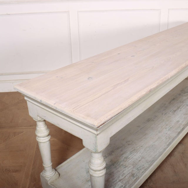 White French Potboard Drapers Table, 1890s For Sale - Image 8 of 10