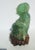 Stone Vintage Chinese Fluorite Hotei Buddha on Wooden Stand For Sale - Image 7 of 12
