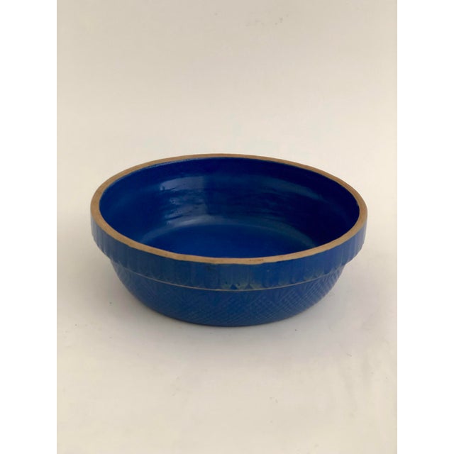 Midcentury Clay City Pottery Crock Bowl Chairish