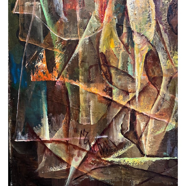 Vivaldo Martini, Winter, Oil on Canvas For Sale - Image 7 of 11