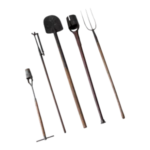 Vintage Garden Tools Collectiom