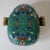 Metal 19th C Tibeto-Chinese Cloisonne Enamel Gau Amulet Box For Sale - Image 7 of 9